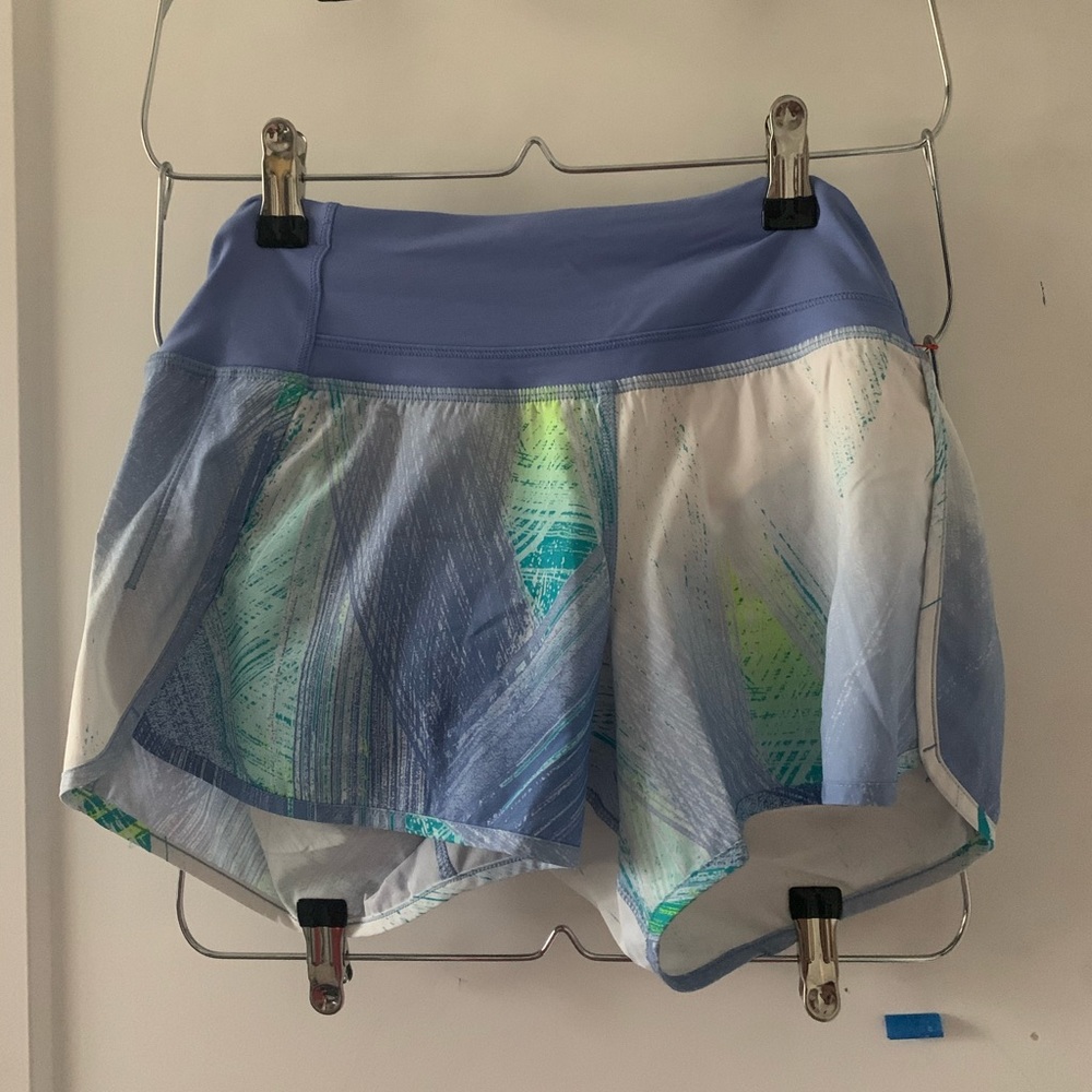lululemon discontinued spead up shorts